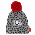 Grey-Black-Red - Front - 101 Dalmatians Peeping Pup Beanie