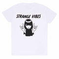 White - Front - Emily The Strange Unisex Adult Strange Vibes T-Shirt