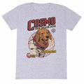Heather Grey - Front - Guardians Of The Galaxy Unisex Adult Cosmo The Spacedog T-Shirt