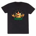 Black - Front - Super Mario Bros Unisex Adult King Of The Koopas T-Shirt