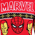 Multicoloured - Side - Marvel Unisex Adult Faces Knitted Sweatshirt