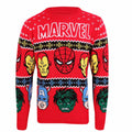 Multicoloured - Front - Marvel Unisex Adult Faces Knitted Sweatshirt