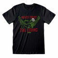 Black - Front - Universal Monsters Unisex Adult Never Trust The Living T-Shirt
