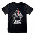 Black - Front - Star Wars Unisex Adult Galaxy Portal T-Shirt