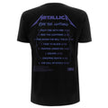 Black - Back - Metallica Unisex Adult Ride The Lightning Tracks T-Shirt