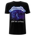 Black - Front - Metallica Unisex Adult Ride The Lightning Tracks T-Shirt