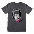 Charcoal - Front - The Simpsons Unisex Adult Pretty In Punk Marge Simpson T-Shirt