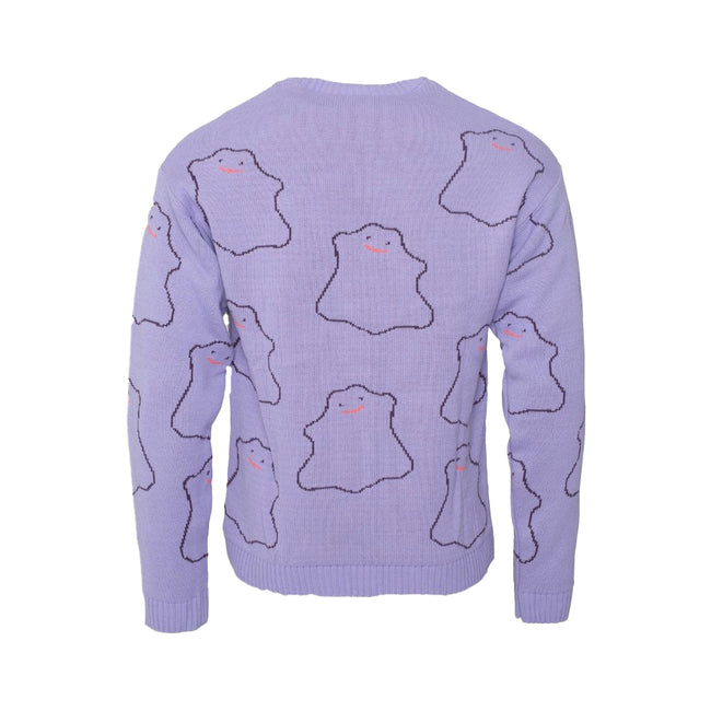Pokemon Unisex Adult Ditto Knitted Sweatshirt