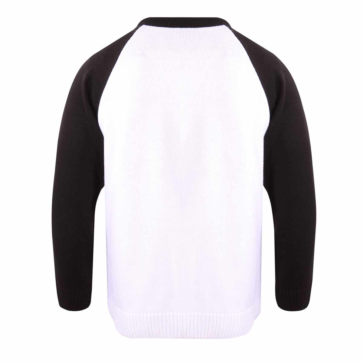 Multicoloured - Back - Stranger Things Unisex Adult Hellfire Club Knitted Sweatshirt