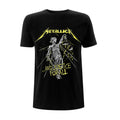 Black - Front - Metallica Unisex Adult And Justice For All Track T-Shirt