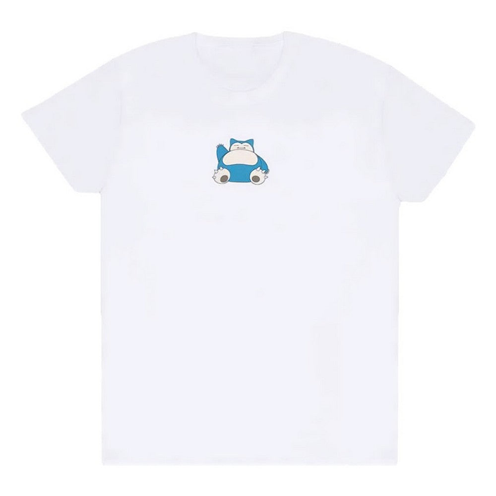 White - Front - Pokemon Unisex Adult Snorlax Back Print T-Shirt