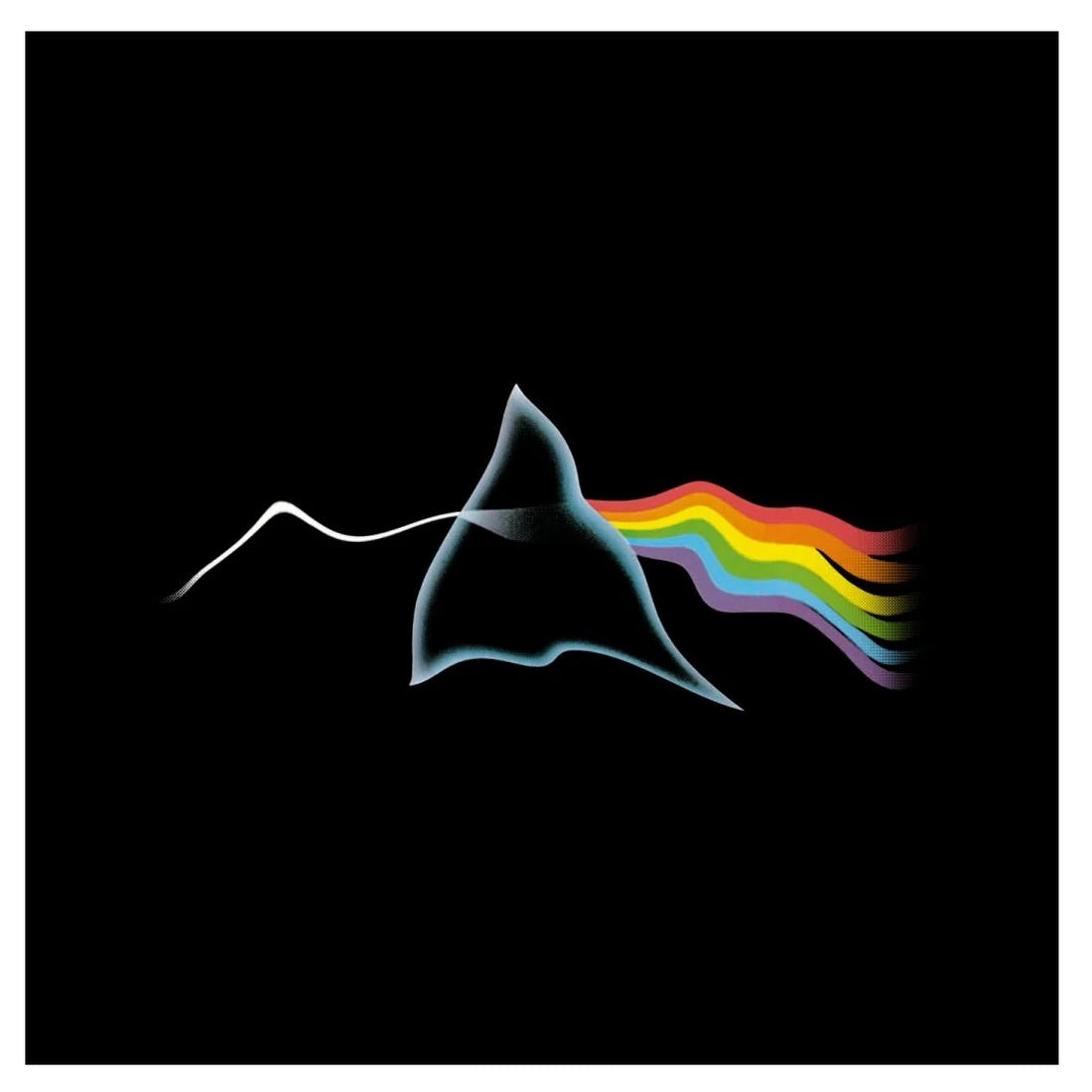 Black - Back - Pink Floyd Unisex Adult Ripple T-Shirt