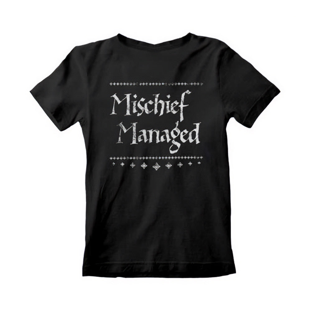 Black - Back - Harry Potter Unisex Adult Solemnly Swear T-Shirt