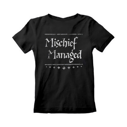 Black - Back - Harry Potter Unisex Adult Solemnly Swear T-Shirt
