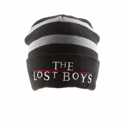 Black - Front - The Lost Boys Unisex Adult Logo Beanie