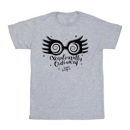 Heather Grey - Front - Harry Potter Unisex Adult Exceptionally Ordinary T-Shirt