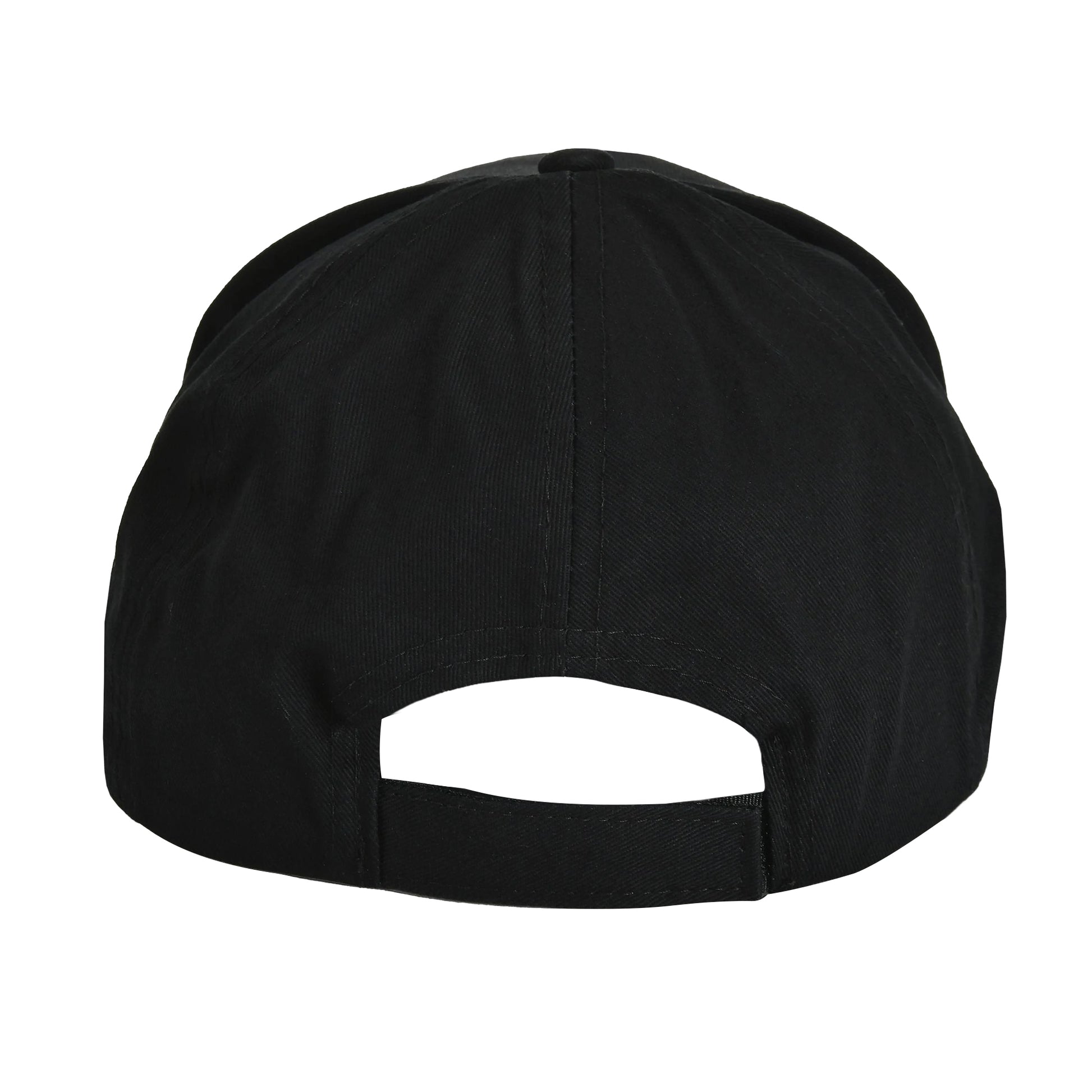 Black - Back - Stranger Things Unisex Adult Hellfire Club Baseball Cap