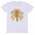 Heather Grey - Front - Garfield Unisex Adult Wall Smash T-Shirt