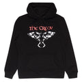 Black - Front - The Crow Unisex Adult Rain All The Time Pullover Hoodie