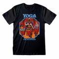 Black - Front - Steven Rhodes Unisex Adult Yoga For Beginners T-Shirt