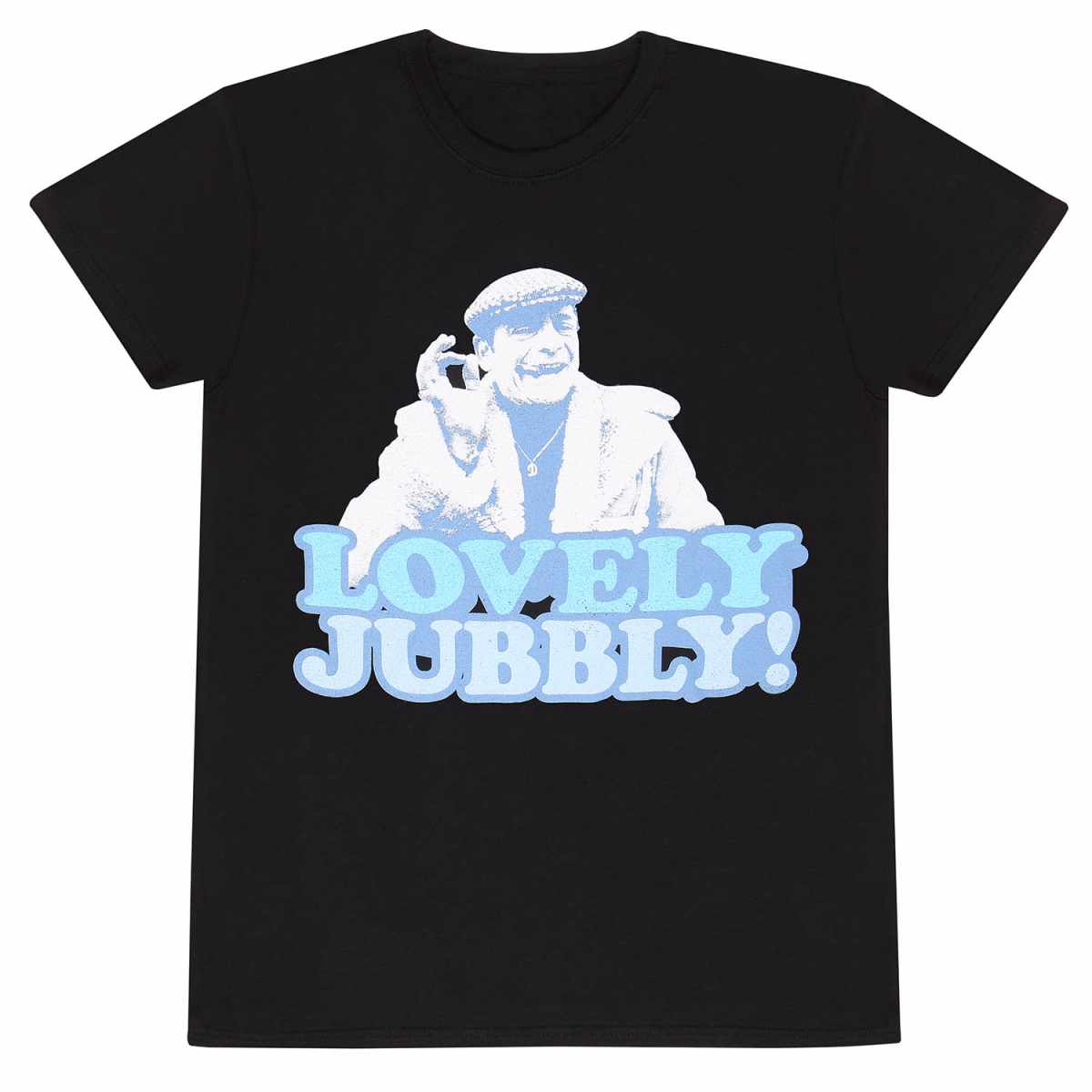 Black - Front - Only Fools And Horses Unisex Adult Lovely Jubbly T-Shirt