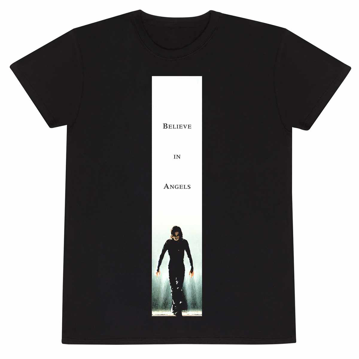 Black - Front - The Crow Unisex Adult Poster T-Shirt