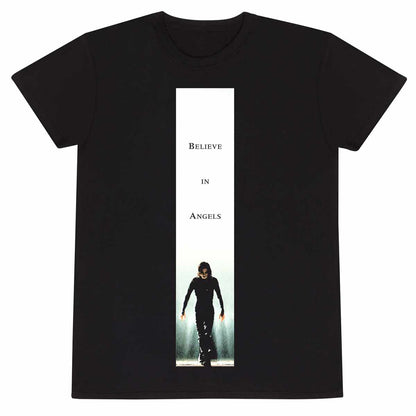Black - Front - The Crow Unisex Adult Poster T-Shirt