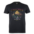 Black - Front - Jurassic World Unisex Adult Run With The Pack T-Shirt