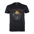 Black - Front - Jurassic World Womens-Ladies Run With The Pack Fitted T-Shirt