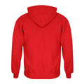 Red - Back - Super Mario Childrens-Kids Mario Badge Hoodie