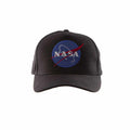Black - Front - NASA Unisex Adult Meatball Insignia Vintage Snapback Cap