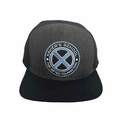 Grey - Front - Marvel Comics Unisex Adult X-Men - Xavier Logo Snapback Cap