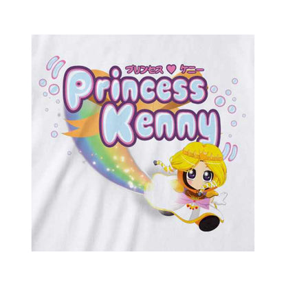 White - Back - South Park Unisex Adult Kenny Princess T-Shirt