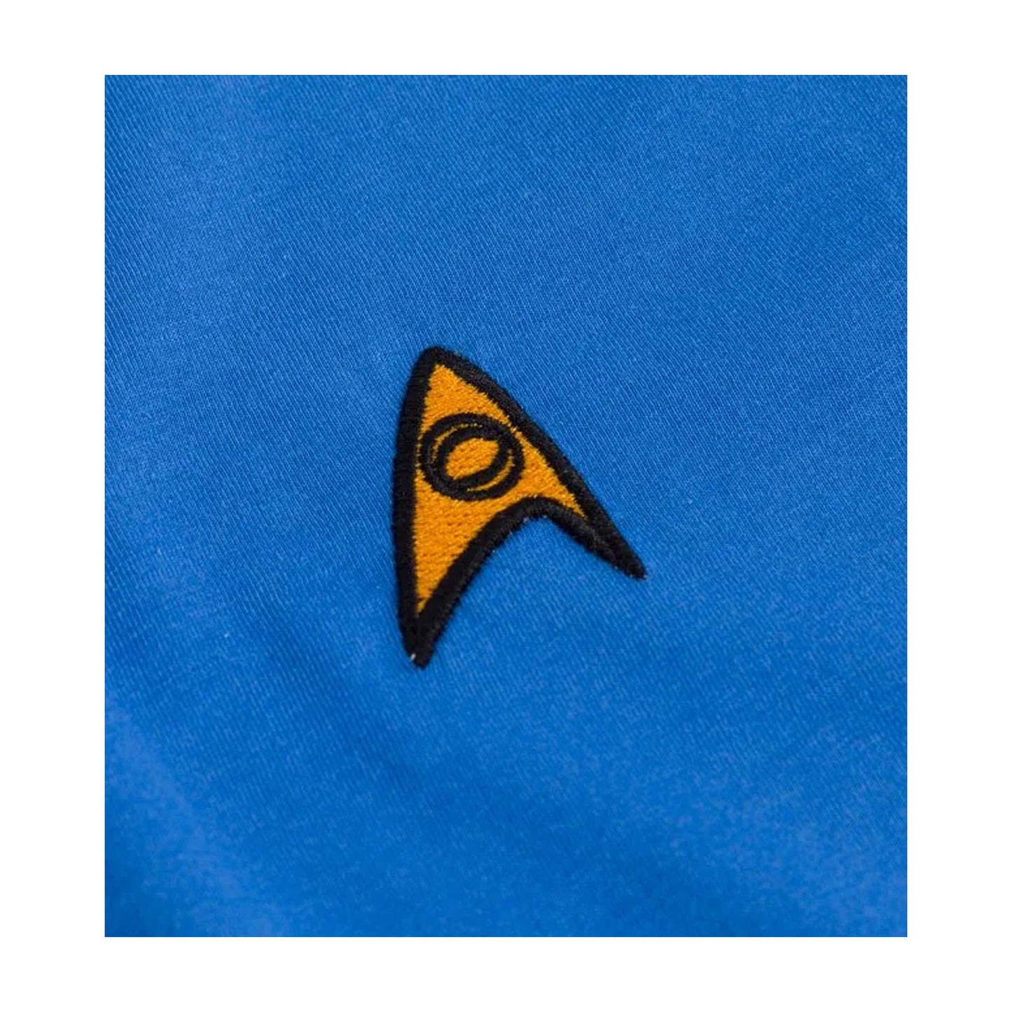 Blue - Back - Star Trek Unisex Adult Science Uniform T-Shirt