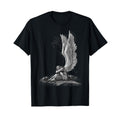 Black - Front - Spiral Direct Unisex Adult Enslaved Angel T-Shirt
