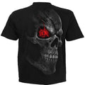 Black - Back - Spiral Direct Unisex Adult Death Stare T-Shirt
