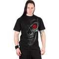 Black - Side - Spiral Direct Unisex Adult Death Stare T-Shirt