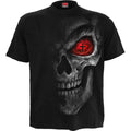 Black - Front - Spiral Direct Unisex Adult Death Stare T-Shirt