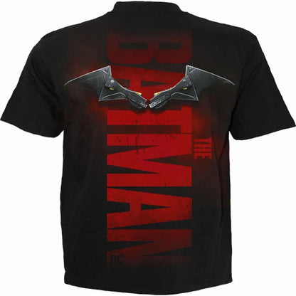 Black - Back - Spiral Direct Unisex Adult Batman Shadow T-Shirt