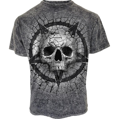 Black - Front - Spiral Direct Unisex Adult Cracking Up T-Shirt