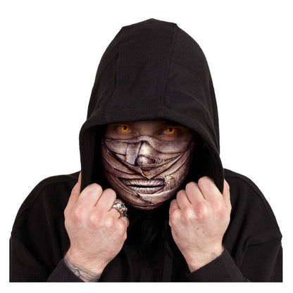 Black - Back - Spiral Direct First Bite Face Mask