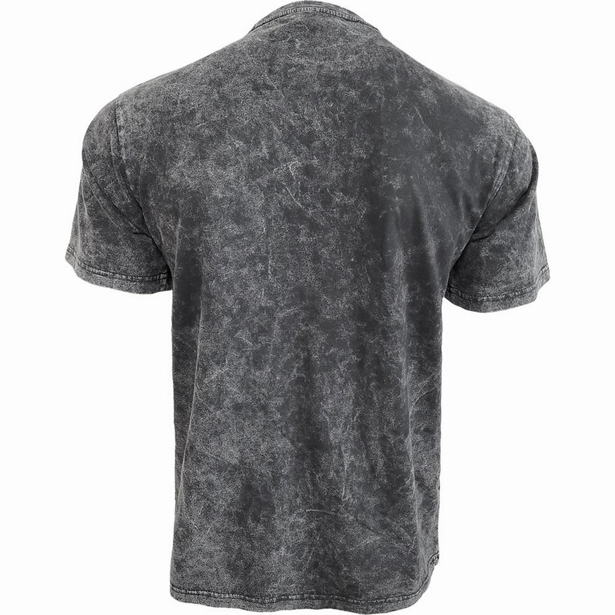 Black - Back - Spiral Direct Unisex Adult Acid Skull T-Shirt