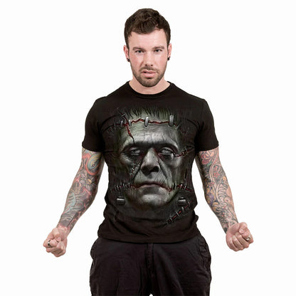 Black - Side - Spiral Direct Unisex Adult It Lives T-Shirt