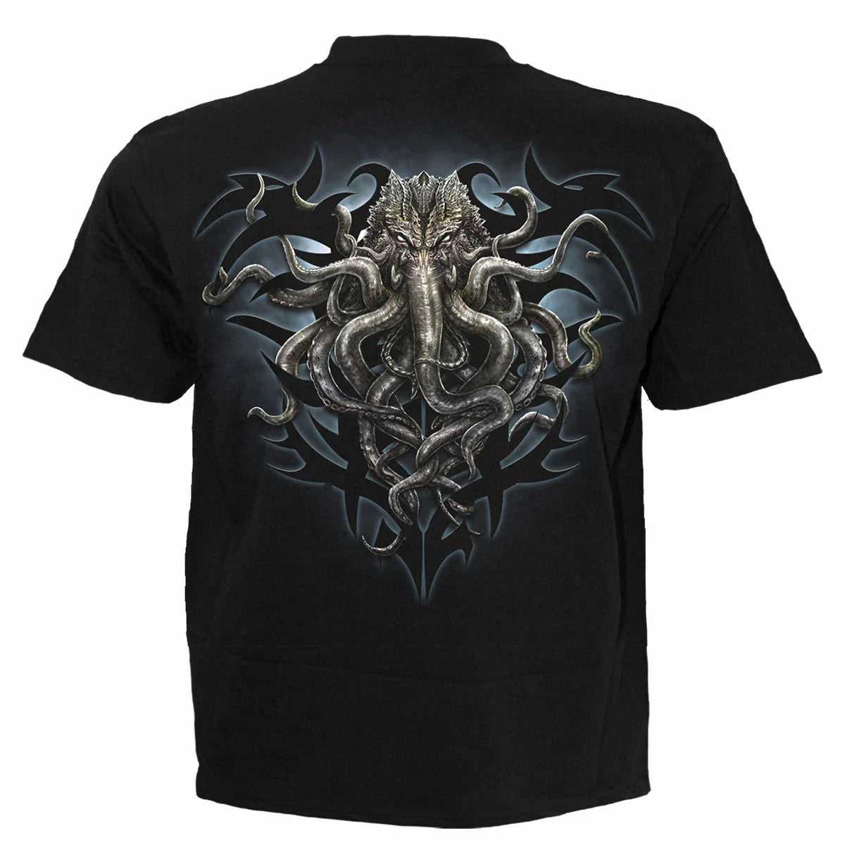 Black - Back - Spiral Direct Childrens-Kids Cthulhu Short-Sleeved T-Shirt