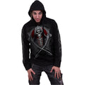 Black - Side - Spiral Direct Unisex Adult Reaper´s Portal Hoodie
