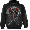 Black - Front - Spiral Direct Unisex Adult Reaper´s Portal Hoodie