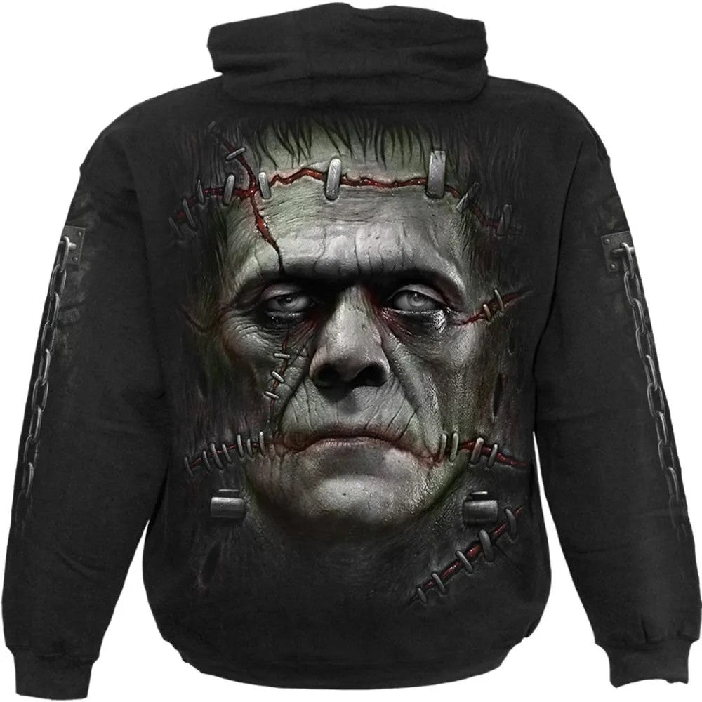 Black - Back - Spiral Direct Unisex Adult It Lives Hoodie