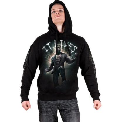 Black - Side - Spiral Direct Unisex Adult It Lives Hoodie