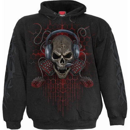 Black - Front - Spiral Direct Unisex Adult PC Gamer Hoodie