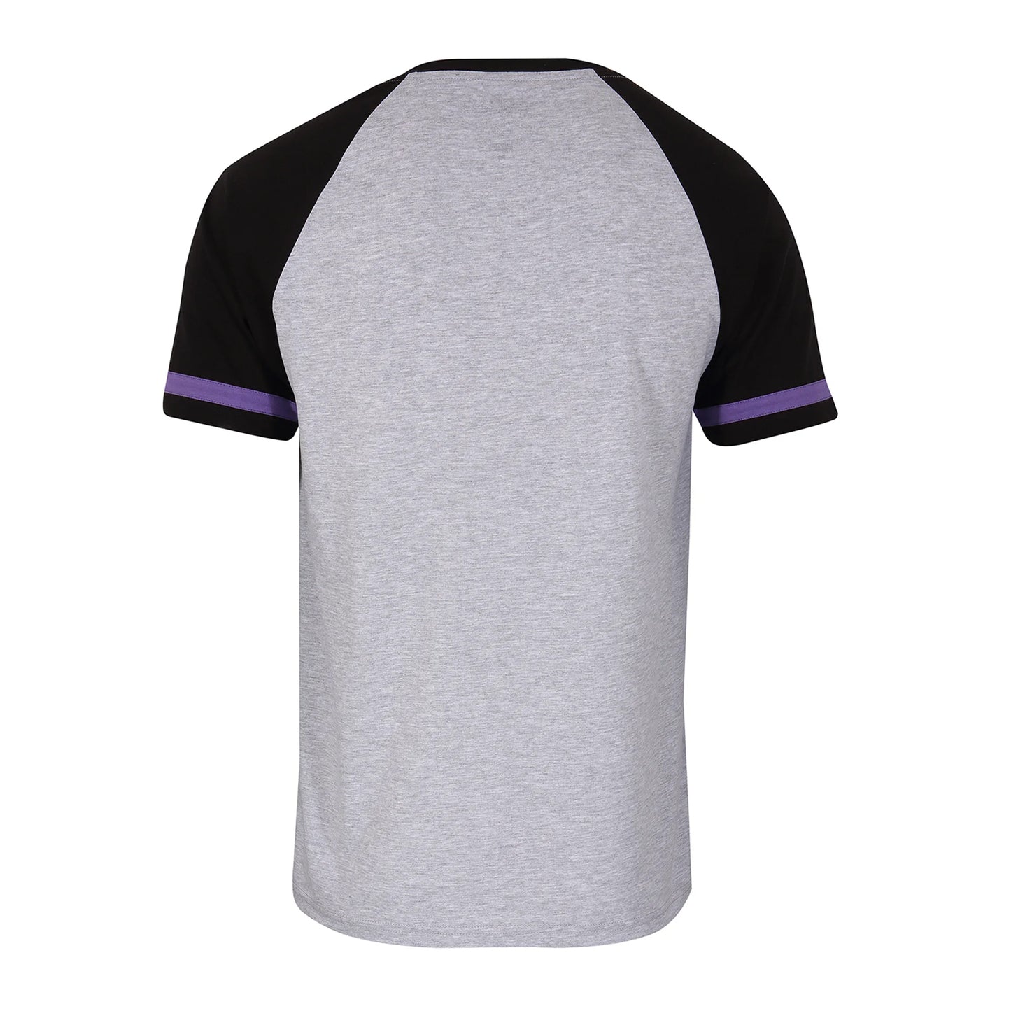 Heather Grey - Back - Pokemon Unisex Adult Shadow Raglan T-Shirt